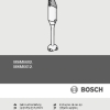 Инструкция по эксплуатации для блендера Bosch MSM 66020