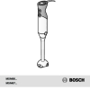 Инструкция по эксплуатации для блендера Bosch MSM 67165