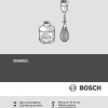 Инструкция по эксплуатации для блендера Bosch MSM 6B500