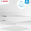 Инструкция по эксплуатации для духового шкафа Bosch HSG636BS1