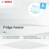 Инструкция по эксплуатации - 1 для холодильника Bosch KGN39XK27R