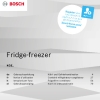 Инструкция по эксплуатации для холодильника Bosch KGE398IBP