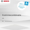 Инструкция по эксплуатации для холодильника Bosch KGN49AIBT