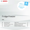 Инструкция по эксплуатации для холодильника Bosch KGN86AI30U