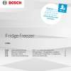 Инструкция по эксплуатации для холодильника Bosch KIN86ADD0