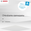 Инструкция по эксплуатации для холодильника Bosch KIS86HDD0