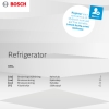 Инструкция по эксплуатации для холодильника Bosch KSV36AWEP