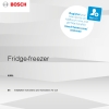 Инструкция по эксплуатации на английском языке для холодильника Bosch KAN93VL30N
