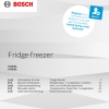Инструкция по эксплуатации на иностранном языке для холодильника Bosch KGN392LDC
