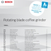 Инструкция по эксплуатации для кофемолки Bosch TSM6A014R