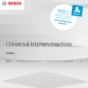 Инструкция по эксплуатации 3 для комбайна Bosch MUM50131