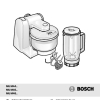 Инструкция по эксплуатации для комбайна Bosch MUM4600