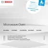Инструкция по эксплуатации 2 для микроволновой печи Bosch BFL524MS0
