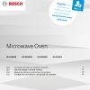 Инструкция по эксплуатации для микроволновой печи Bosch BFL520MW0
